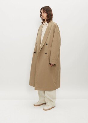 Wrap Collar Cotton Trench