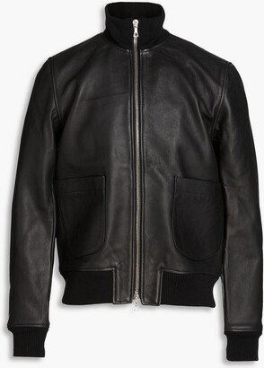 Raoul leather bomber jacket