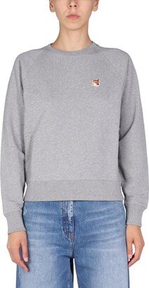 Fox Head Patch Sweatshirt-AF