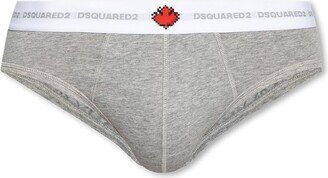 Logo Waistband Briefs-AU