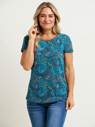 Brakeburn Uma Floral Round Neck T-Shirt