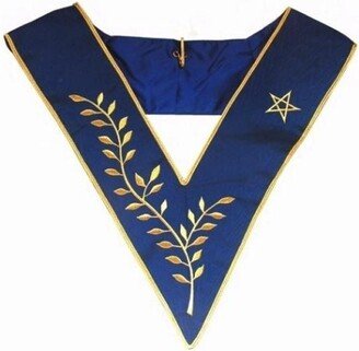 Masonic Collar - Aasr Thrice Powerful Master Machine Embroidery