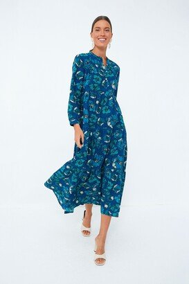 Blue Guadalupe Rio Maxi Dress