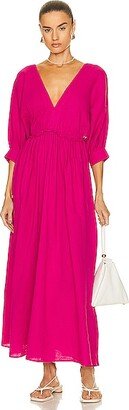 Selene Long Dress in Pink