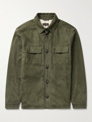 Suede Overshirt