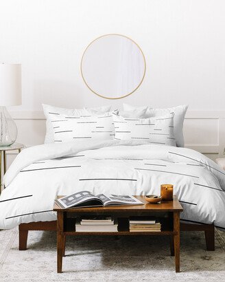 Kelly Haines Modern Lines Duvet Cover Set