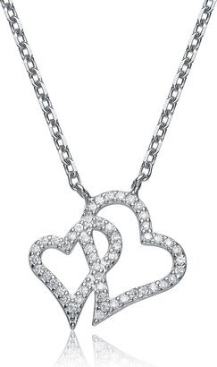 Double Hearts Coeur Necklace