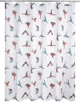 Yoga Shower Curtain - Allure Home Creations