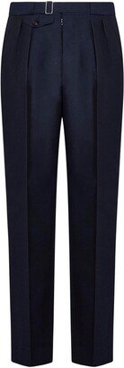 Four-Stitch Mid-Rise Tapered Trousers