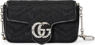 GG Marmont crystal-embellished belt bag