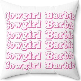 Cowgirl Barbie Pillow | Preppy Room Decor College Dorm Teen Girl