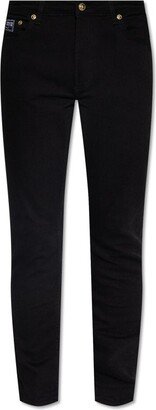 Logo Patch Skinny Jeans