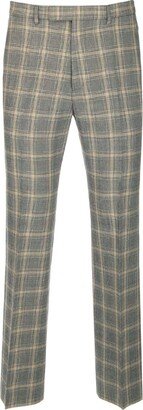 Prince Of Wales Checked Tailored Trousers