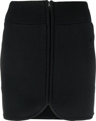 MARANT ÉTOILE Olgane logo-embroidered miniskirt