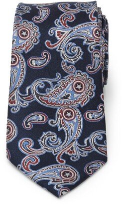 Men's Captain America Paisley Silk Tie