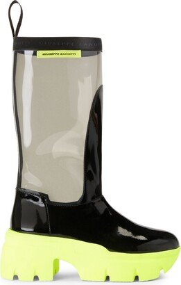 Apocalypse 60mm platform rain boots