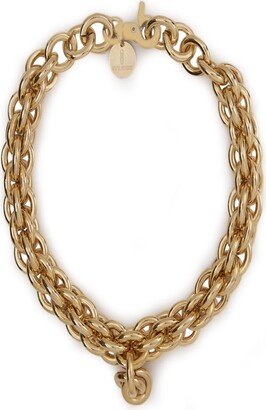 Silvia Gnecchi Berlin Golden Brass Chain Necklace