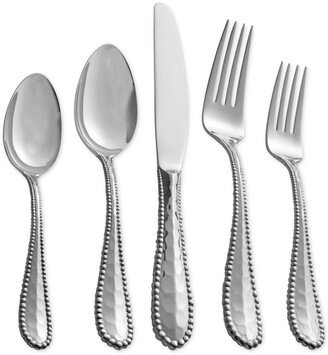 Stainless Steel Molten Collection 5-Pc. Flatware Set