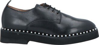 EMANUÉLLE VEE Lace-up Shoes Black