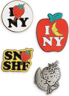 Sky High Farm Workwear Gender Inclusive 4-Pack Assorted Pins