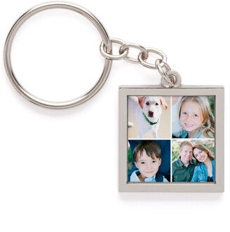 Key Rings: Gallery Of Four Pewter Key Ring, Multicolor