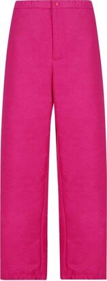 Mid-Rise Straight Leg Trousers-AD