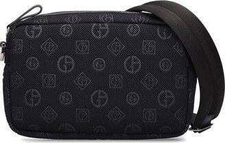 All over logo crossbody bag