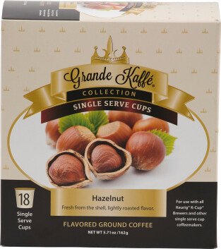 18pk Hazelnut Coffee Cups