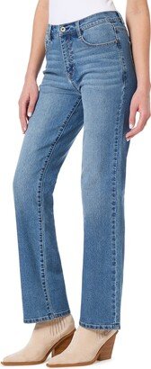 Women's Fearless Curvy 70s Bootcut Denim Super High-Rise Insta Vintage Juniors Jeans