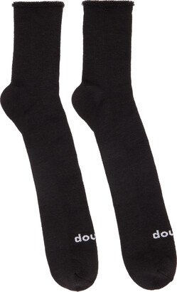 Black Big Feet Socks