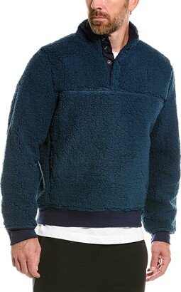 M.Singer Faux Sherpa Pullover