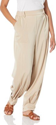 Women's Latte Satin Utility Pant by @thanuska.s