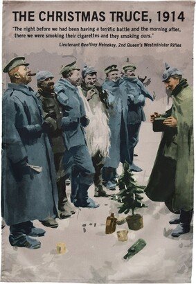 Radical Tea Towel 1914 Christmas Truce Tea Towel