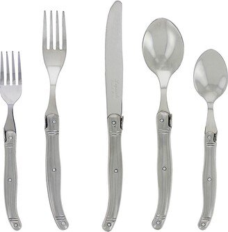 French Home Laguiole Stainless Steel 20-Piece Place Setting-AA