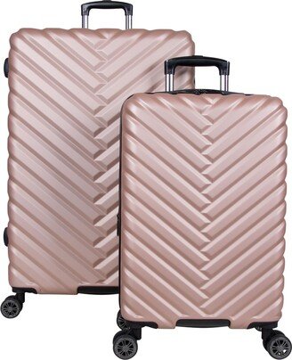 Madison Square 2-Pc. Chevron Expandable Luggage Set