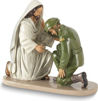 Curata Josephs Studio Jesus and Soldier Resin Figurine