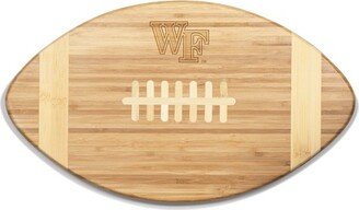 Wake Forest Demon Deacons Touchdown! Football Cutting Board & Serving Tray - Brown