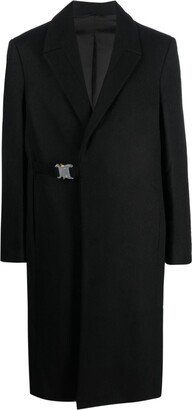 Buckled Wool-Blend Coat