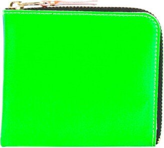 Super Fluo Half-Zipped Wallet