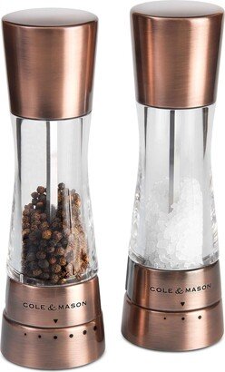 Derwent Copper Salt & Pepper Grinder Set