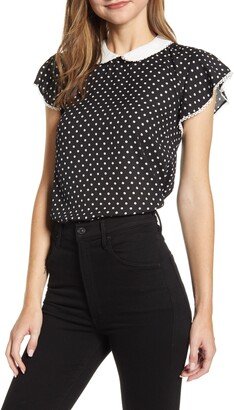 Heirloom Polka Dot Blouse