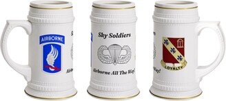 4/319Th Afar, Customized Beer Stein, Us Army 173rd Airborne Veteran Gift For