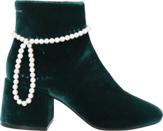 Ankle Boots Emerald Green