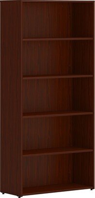 HON Mod Collection Mahogany Laminate Bookcase