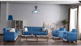 Zhomez Sato 4-Piece Living room Set 2 Sofas and 2 Chair