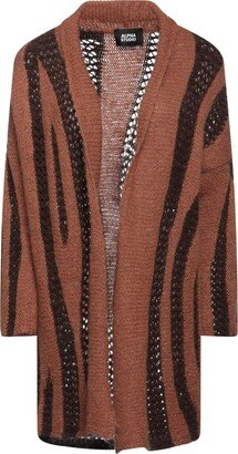 ALPHA STUDIO Cardigan Brown-AB