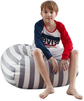 Loungie Storage Polyester Portable Bean Bag Cover With Zipper