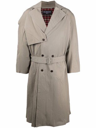 Belted Oversize Trench Coat