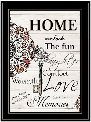 Home / Laughter by Robin-Lee Vieira, Ready to hang Framed Print, Black Frame, 15 x 19