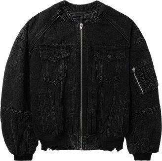 Cotton Bomber Jacket-AB